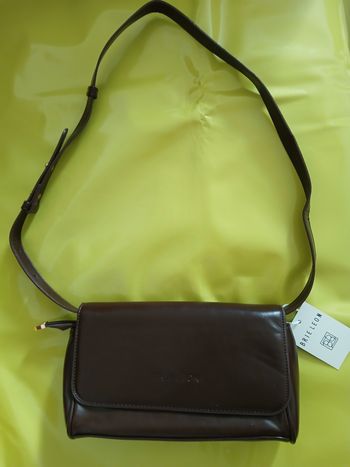 sac a main femme marron Brie Leon