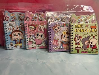 Carnet labubu avec stickers