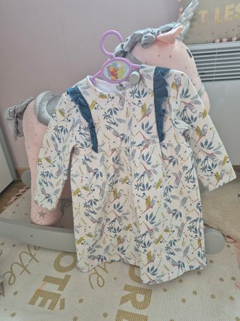 Robe petit béguin 36 mois 98cm