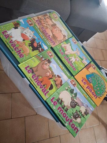 Lot livres les animaux de la ferme