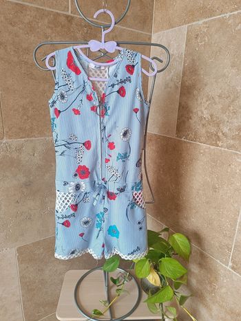 Combinaison short fille 8 ans
