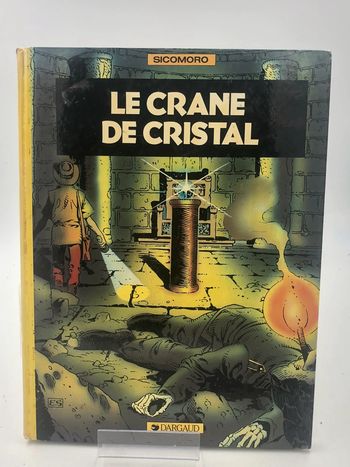 Bande dessinée le crâne de Cristal