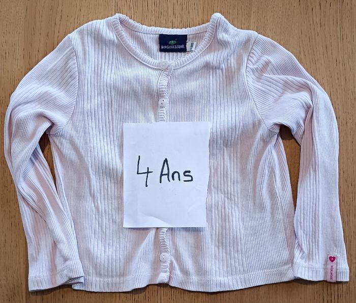 Gilet cardigan Sergent Major 4 ans 104 cm