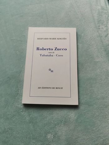 Livre Roberto Zucco suivi de Tabataba coco
