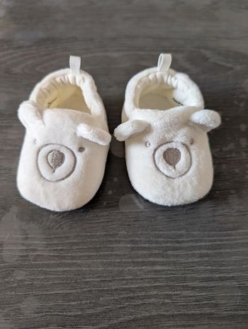 Chaussons ourson mixte