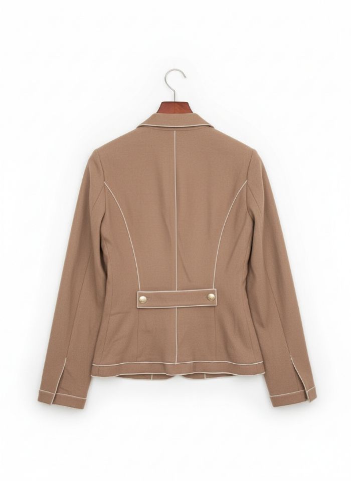 Superbe Blazer PAULE KA Taille 38 - Laine Vierge & Polyamide - Style Chic & Élégant - photo numéro 2