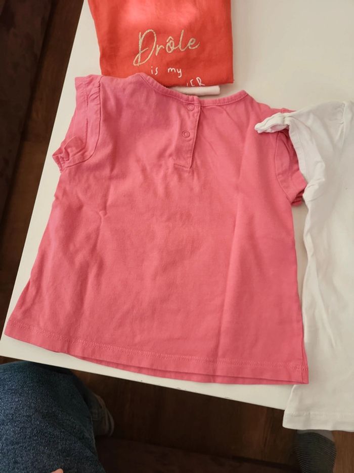 Lot 4 tee shirt manches courtes tao 23 mois - photo numéro 13