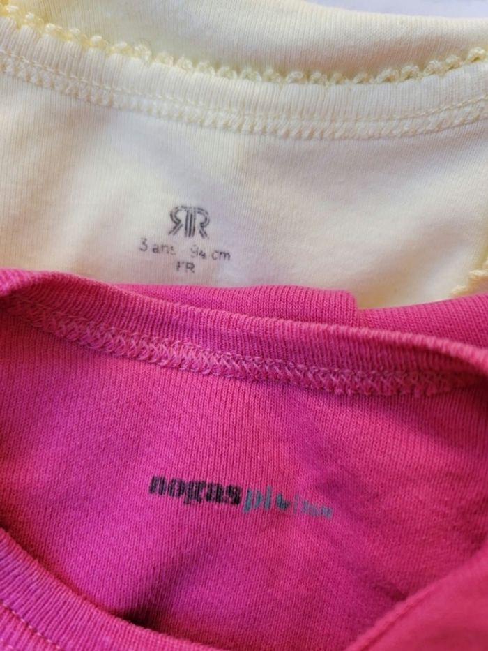 Lot de 3 bodies 3 ans fille - photo numéro 3