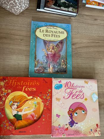 Lot de 3 livres de Fées