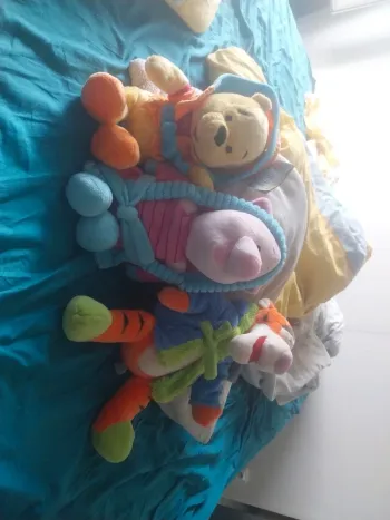 Lot peluche winnie l'ourson