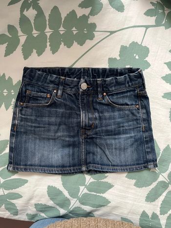 Mini jupe jean fille 6/7 ans &now