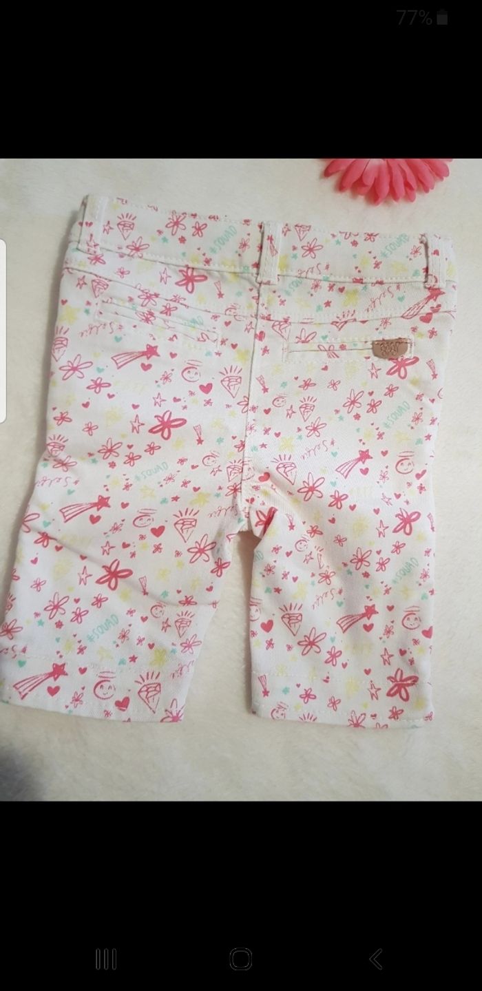 Pantacourt bébé taille 9 mois - photo numéro 3