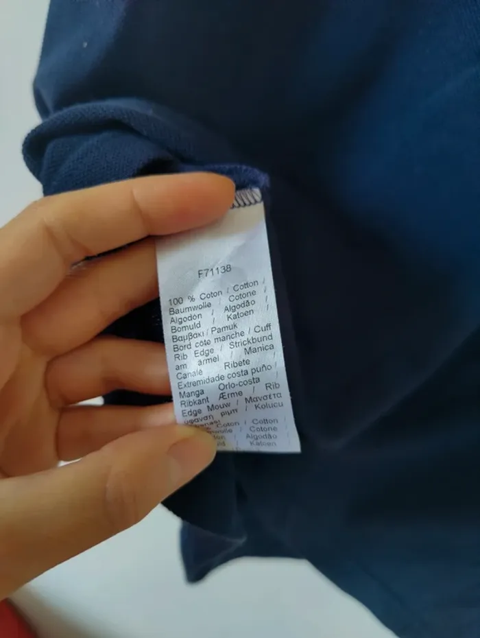 Polo Lacoste Slim fit marine L - photo numéro 4