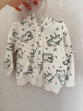 Veste bébé animaux 