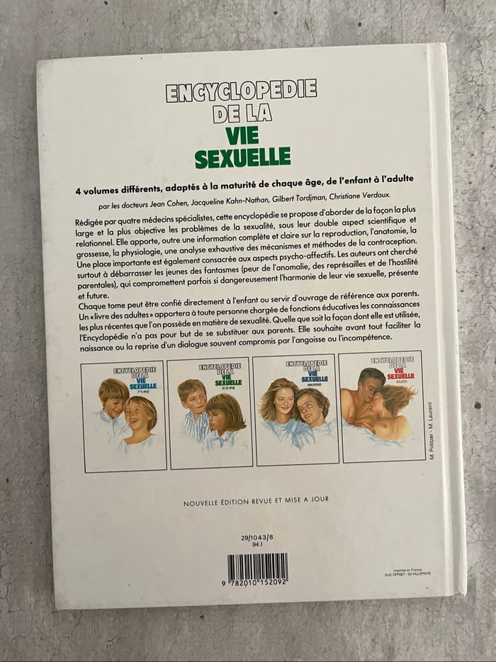 Encyclopédie de la vie sexuelle - photo numéro 2