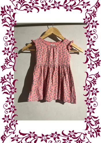 Robe coquillages 24 mois