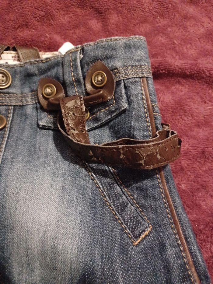 Jupe jeans 9 mois - photo numéro 2