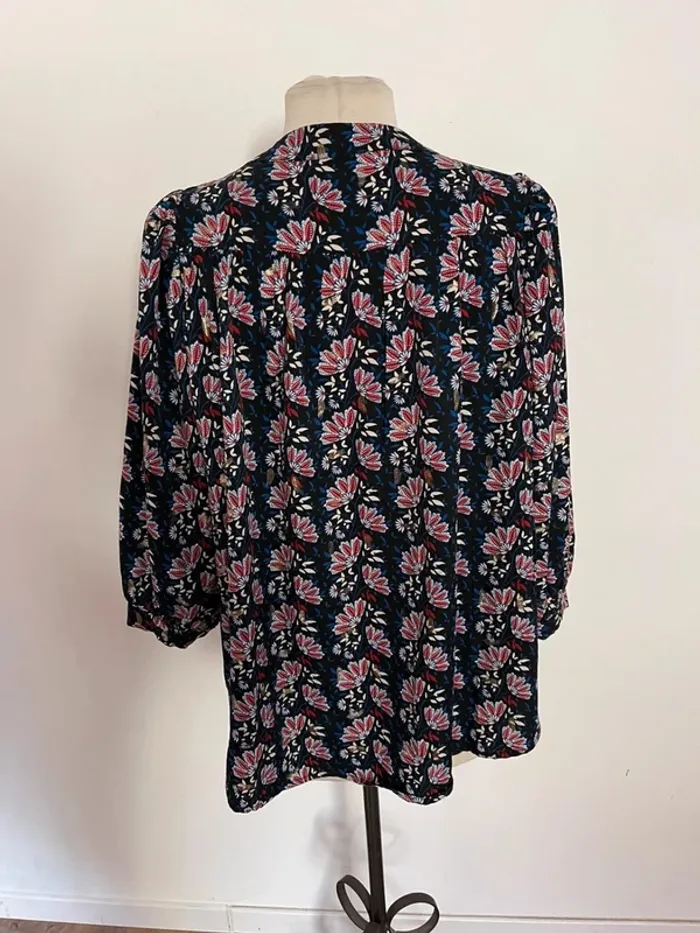 Superbe Blouse fleurie fluide 🌸 S  M 36 38 - photo numéro 5