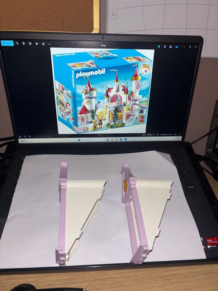 Pièces détachées Fenêtre 30228832 + 30228962 Palais de princesse playmobil 5142 - photo numéro 2