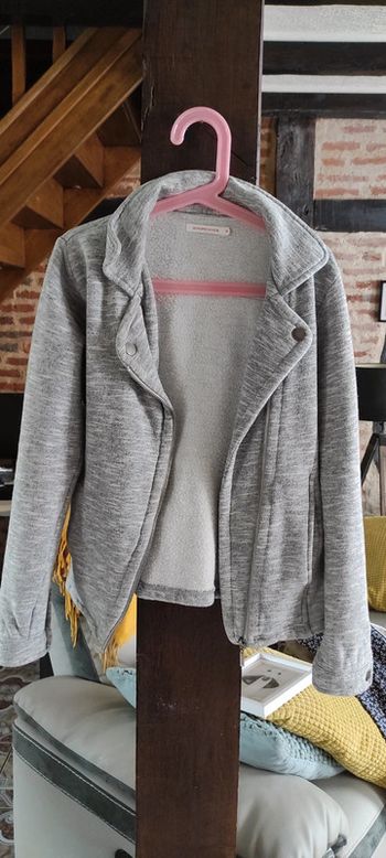Veste matière sweat