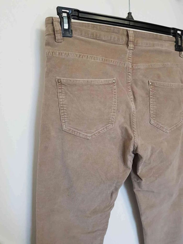 Pantalon style velour taille 40 - photo numéro 6