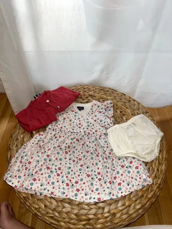 Ensemble Robe et Gilet Sergent Major 6 mois 68cm