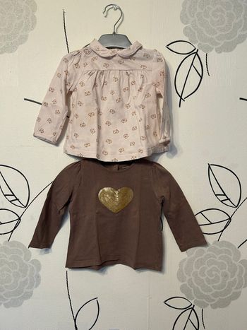 Manches longues 6 mois fille