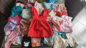 Lot vêtements bébé fille 18 mois été