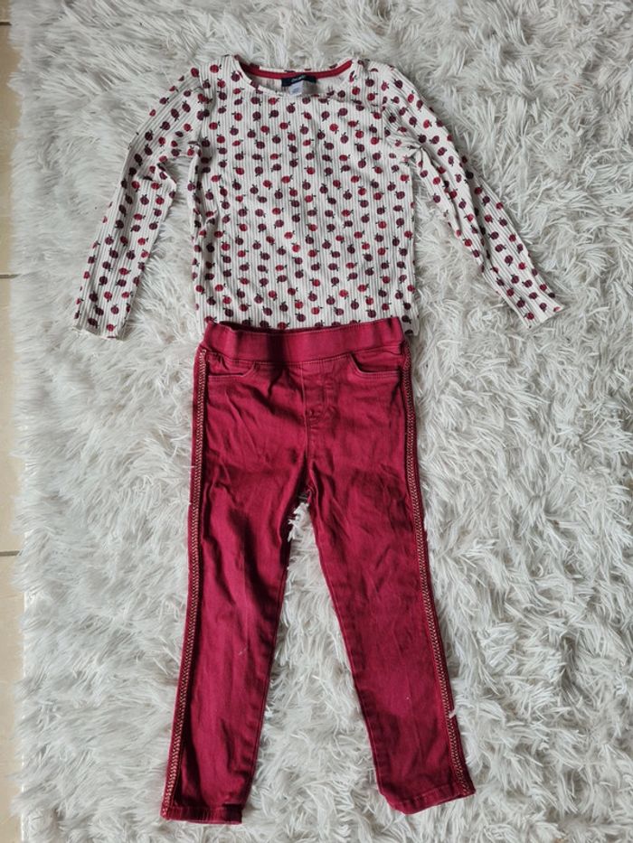 Ensemble Okaidi taille 3 ans