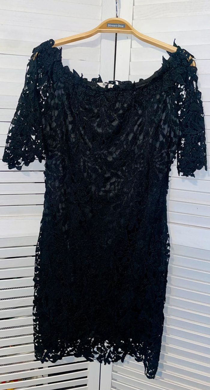 Robe dentelle noir May by shining star