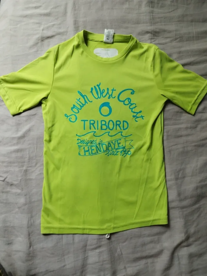 T-shirt Anti UV tribord taille 10 ans