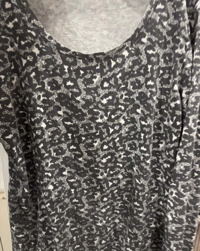 Haut manches longues femme Leopard - photo numéro 2