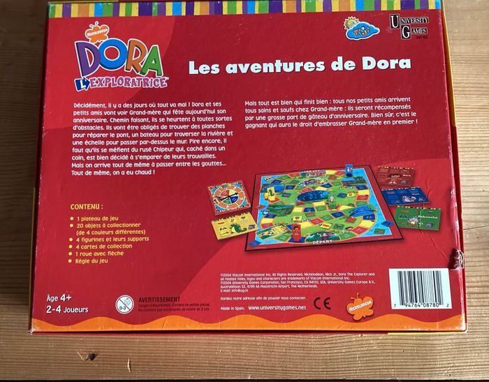 Jeu de société Dora l'exploratrice - Les aventures de Dora - photo numéro 4