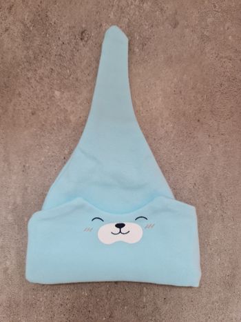 Bonnet garçon 0-3 mois neuf