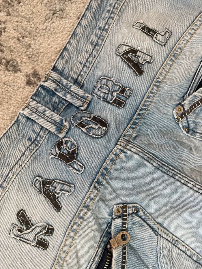 Jean baggy large Kaporal handmade streetwear y2k skater taille 31US - photo numéro 8