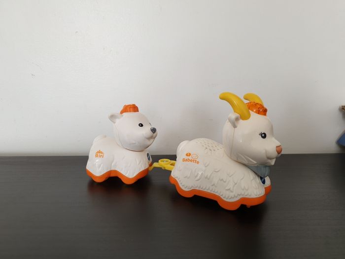 Tut tut animo duo "Babette la biquette à devinettes + Riri son bébé cabri" VTech - photo numéro 3