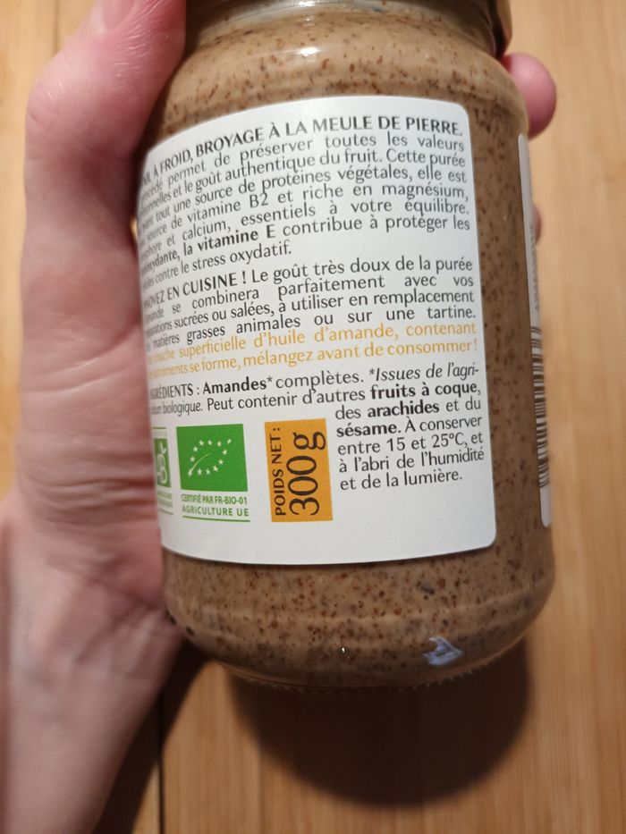 Lot 900 g purée amande bio - photo numéro 5