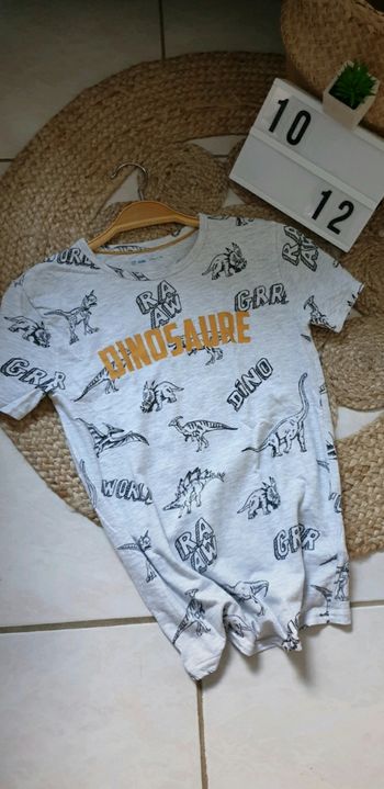 Tee-shirt gemo kids 10/12 ans