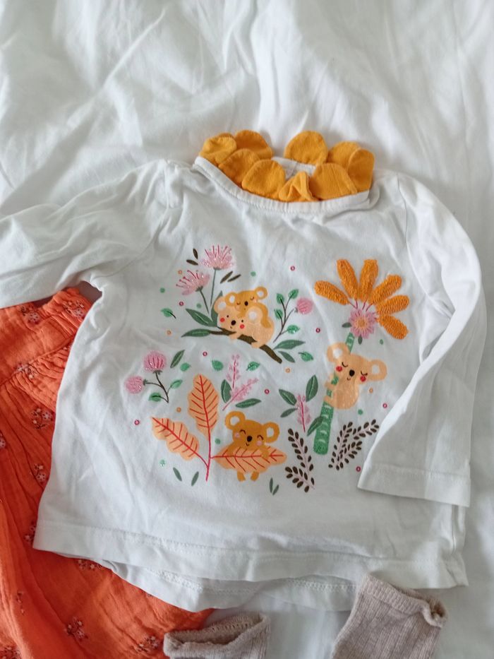 Lot vêtements fille été 6 mois - photo numéro 3