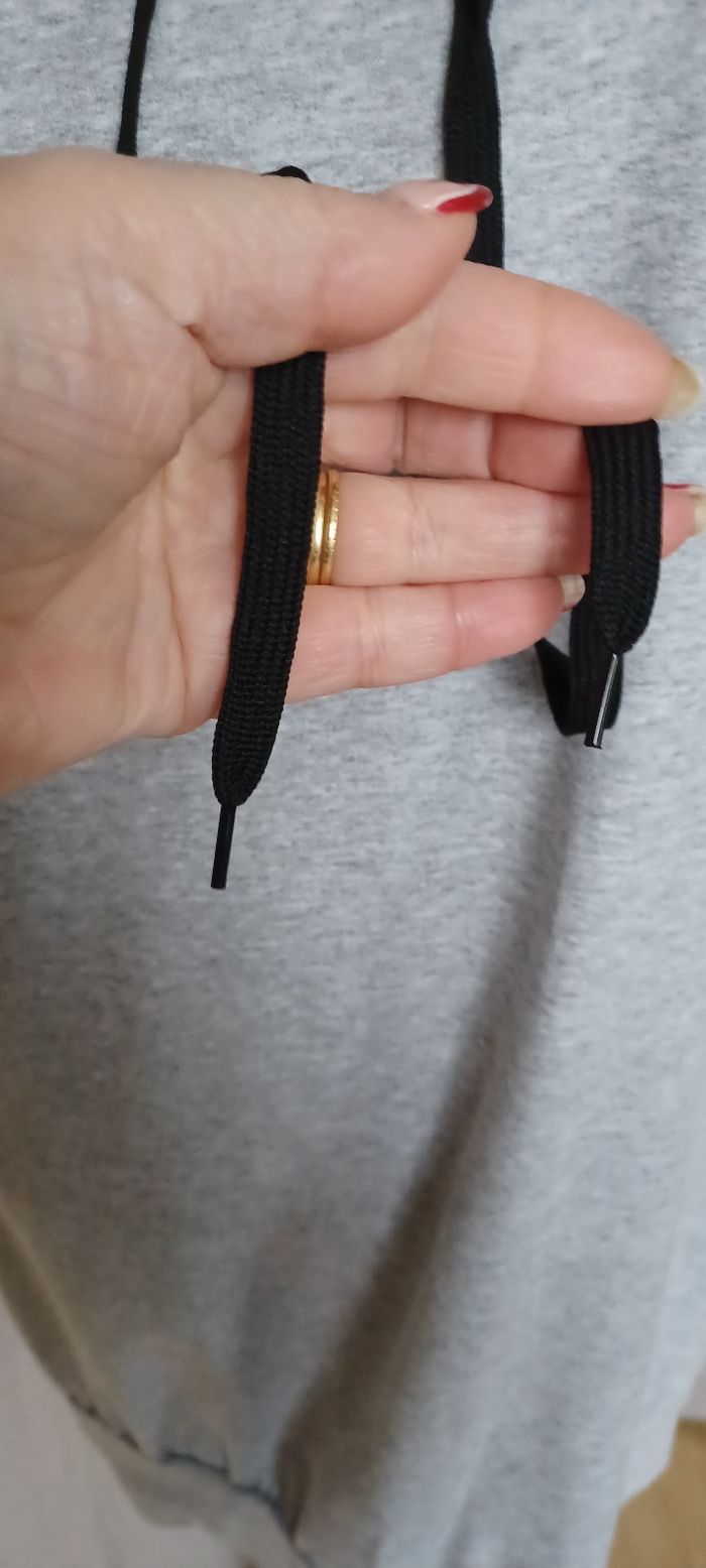 Très jolie robe sweat à capuche femme T U - photo numéro 4