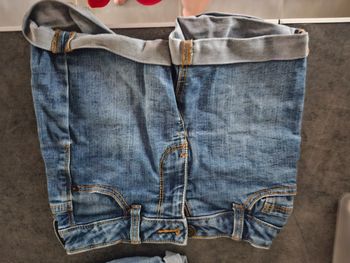 Short jeans fille