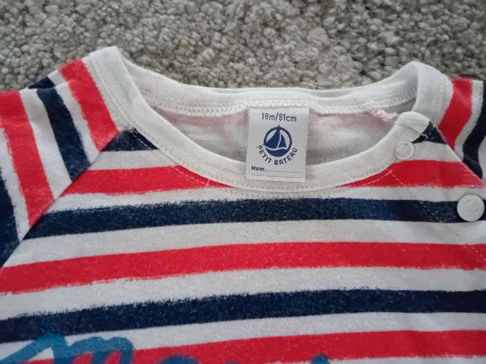 T shirt 18 mois petit bateau - photo numéro 3