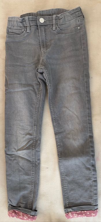Jeans gris doublé 122