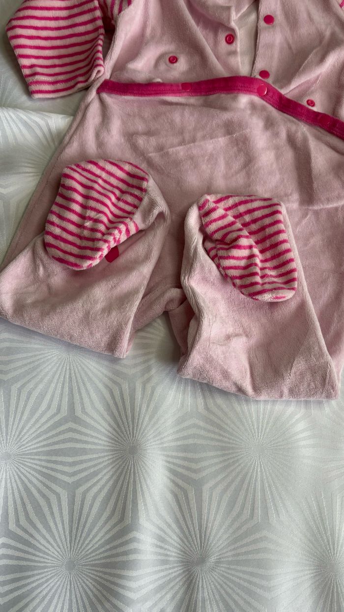 Pyjama velours fille 18 mois - photo numéro 7