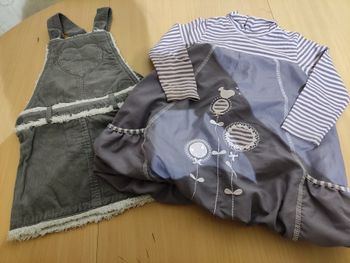 Robe et salopette chaudes