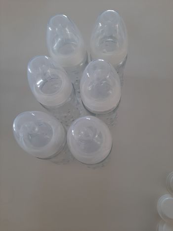 6 biberons verre nuk neuf