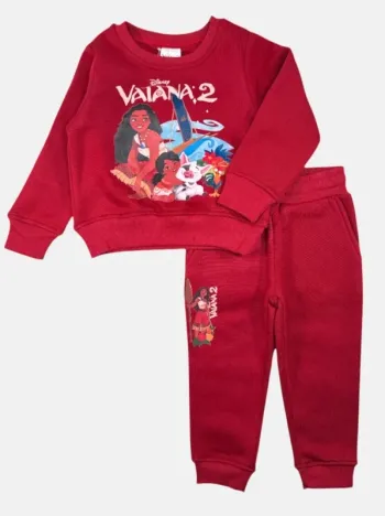 Ensemble Jogging Vaiana survêtement pull pantalon 8 ans neuf