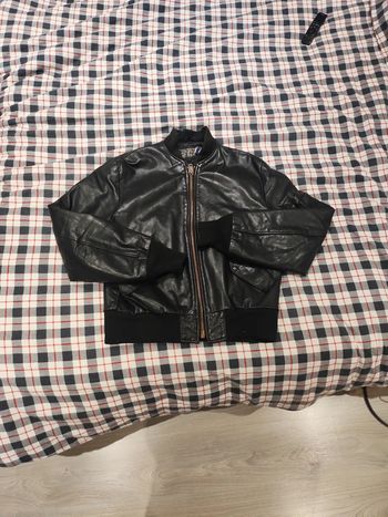 Blouson en cuir vintage schott