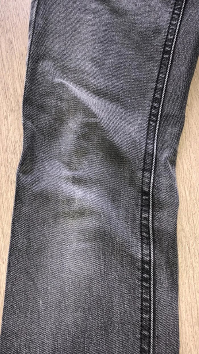 Jeans gris noir skinny fit - photo numéro 2
