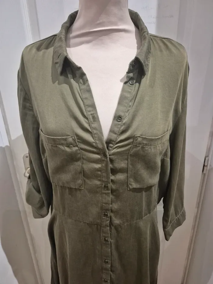 Robe kaki #etam 44 neuve - photo numéro 13
